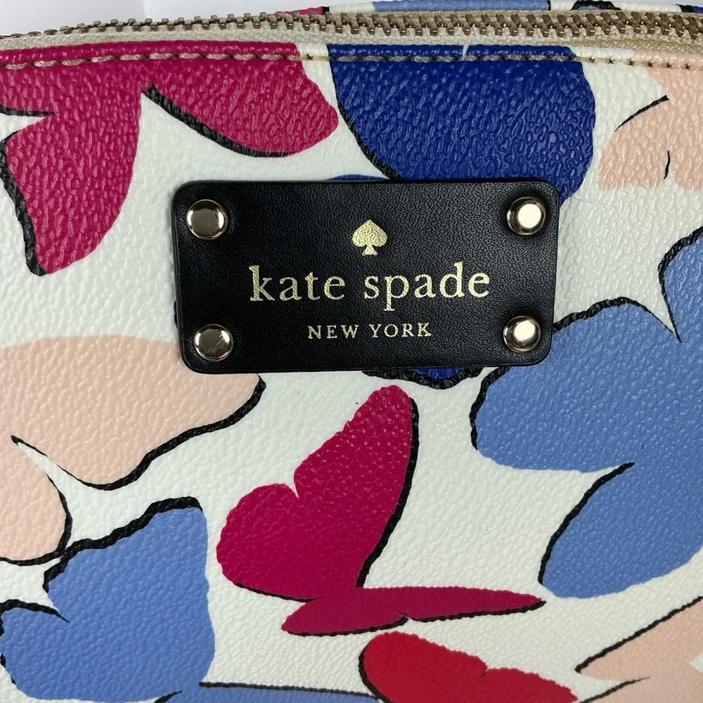 Kate Spade New York Wellesley Festive Butterflies Multi‎ Crossbody Small Bag - Picture 5 of 13